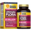 Renew Life Ultimate Flora Probiotika til kvinder 65 Millioner CFU Forsinket Udgivelse Vegan Capsules