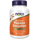 NOW Foods Supplements, Papaya Enzyme with Mint and Chlorophyll, Digestive Support*, 180 Chewable Lozenges