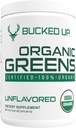 Greens Superfood Powder Unflavored Measures 124; 8 Mest essentielle blandet Grønne Measures 124; Certified 100% Organic Measures 124; Chlorella, Spinach, Kale, Spirulina, Alfalfa, Broccoli, Hvedegræs, & Barley Grass Measures 124; 30 SERV Measures 124; 9.52 OZ