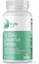Krop Art 15 Dag Colon Cleanse Detox - Naturlige kapsler til fordøjelsessygdomme - genert støtte til mænd og kvinder - 30 Greve
