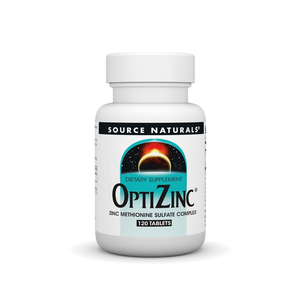 Kilde Naturals OptiZink Zink Methionin Sulfat- kompleks & Kosttilskud * - 120 tabletter