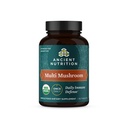 Ancient Nutrition Mushroom supplement, Organic Multi Mushroom immunsupport Tablet, Understøtter Stress Response, Gluten Free, Paleo og Keto Friendly, 60 Greve