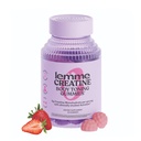 Lemme Creatinine monohydrat gummies for kvinder og mænd, 5g dosis til støtte Lean Muscle, Styrke, Inddrivelse, Kognitiv sundhed, w / Ginseng for Absorption, Sour Strawberry, NSF Certified, 60 Gummies