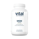 Vital Nutrients - MSM 1000 mg - Naturlig form for organisk svovl - 240 kapsler