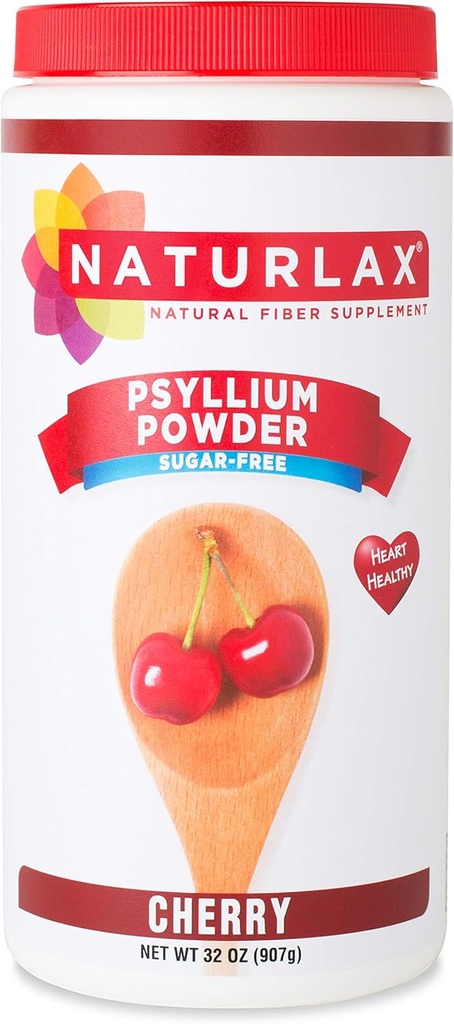 Kirsebærsmag Psyllium Husk, sukkerfri (32 oz)
