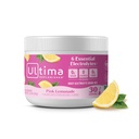 Ultima Replenisher Daily Electrolyte Powder Drink Mix – Pink Lemonade, 30 Servings Canister – Zero Sugar Hydration Powder with 6 Electrolytes & Minerals – Sugar Free, Plant-Based & Keto Friendly