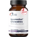 Design for sundhed Insomnitol Chewables - Chewable Melatonin - 200mg L- Theanin, 5- HTP, B6-vitamin + Inositol - lækker Lemon Flavored Supplement - Vegan (60 tabletter)