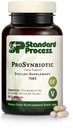 Standard Process ProSynbiotic - hel food tarm, immunforsvar, fordøjelse og fordøjelsessygdomme med Bifidobacterium, Chicory Root, Lactobacillus Acidophilus, og Inulin - Vegetar - 90 Kapsler