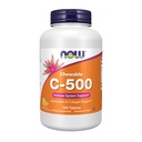 NOW Foods Supplements, Vitamin C-500, Antioxidant Protection*, Orange Juice Flavor, 100 Chewable Lozenges