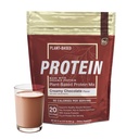 Essentielle elementer Pea Protein Powder - Cremet Chokolade Buddy 124; Low- carb Plant- Based Vegan Blend - Keto- Friendly and Gluten- Gratis Buddy 124; 20 Servere, 17 oz
