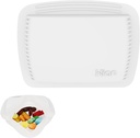 1 Stykker Pill Organizer Genanvendelige Pocket Pill Case Portable Open Pill Pouch Silicone Lille Pill Box Pill Container Pill Holder Pill Tasker Organiserende Medicin, Vitaminer og tabletter til rejser (hvid)
