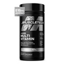 Muscletech Platinum Multivitaminer til mænd og kvinder - Multivitamin supplement til immunforsvar - 18 vitaminer og mineraler, vitamin A C D E B6 B12 - daglige workout kosttilskud til mænd - 180 kapsler