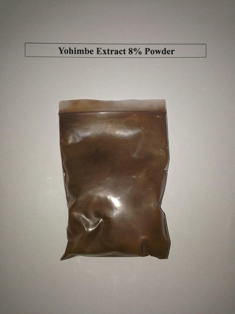 8% yohimbine Yohimbe Bark Extract Powder / aphrodin 1000 Grams (2,2 lb)
