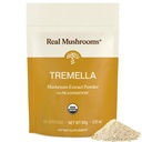 Ægte svampe Tremella Mushroom Powder - Organic Tremella Uddrag fra Fruiting Body - for Daglig Wellness Routine - Vegan, Non- GMO, Ingen Fillers - 60 Servering Mushroom Blend Kosttilskud