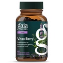 Gaia Herbs Vitex Berry - Understøtter Hormone Balance & Fertilitet hos kvinder - 60 Vegansk flydende Phyto- kapsler (30-dages forsyning)