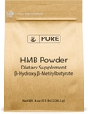 Pure Original Ingredienser HMB (8oz) Non- GMO, Gluten- Free, Lab- Verified