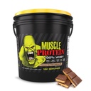 COLOSSAL LABS Muscle Protein Whey Powder [12 lbs/Pack of 1]– Cold Filtered, 25g Pure Protein, 6.6g BCAAs (Packaging May Vary) (12LB, Peanut Butter Chocolate)