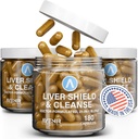 Avenir Nutrition Lever Skjold & Rense Medical 124; Urte Lever Cleanse Detox & Repair Supplement Medical 124; Milk Thistle & Artichoke Extract Kosttilskud Medical 124; Fede Lever & Health Support Medical 124; 180 Kapsler til mænd og kvinder