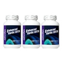 Forstærket hvidløg EDTA 120 kapsler - 3 Pack - 1000mg høj potens Calcium Dinatrium EDTA Formel - Ingen Magnesium Sterat eller aluminium indeholdende zeolit - 1.000mg per dag -3 flasker med 120 kapsler