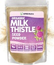 XPRS Nutra Organic Milk Thistle Seed Powder - Premium Milk Thistle Powder Rich in Silymarin and Antioxidants - Milk Thistle Seeds Support Lever Health - Vegansk Friendly Milk Thistle Organic (8 Ounce)
