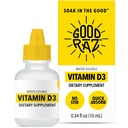 D3- vitamindråber til voksne 4- måneders forsyning - Vandopløselige flydende D-vitamin, ikke-GMO, Kosher supplement - let at Absorb, Ingen rør, Flavorless D3 Væske til mad eller drikke