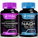 WELLNESS LABSRX NAD Capsules │Nattokinase Capsules | Bundle