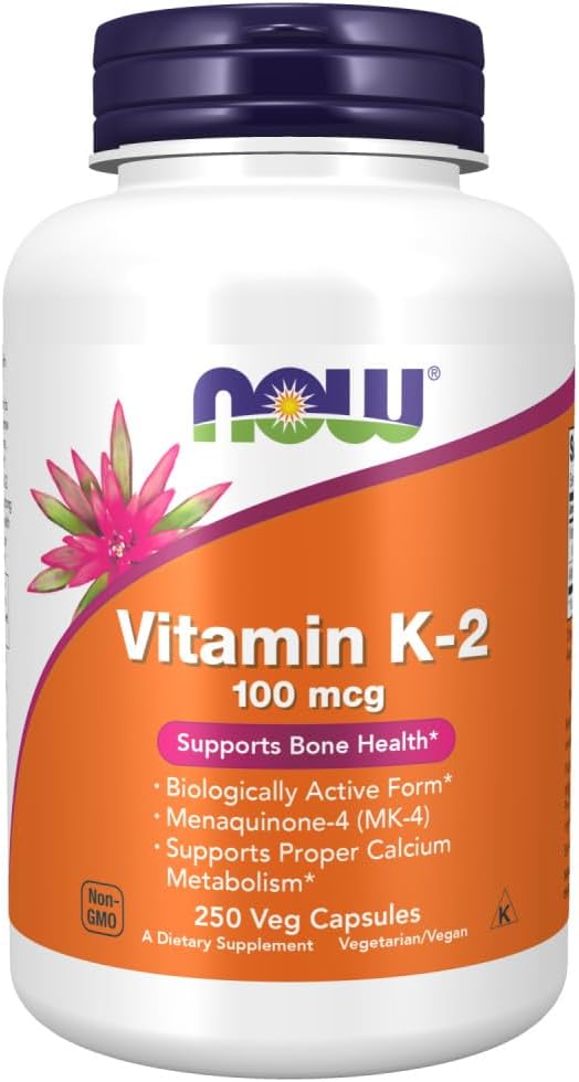 Now Foods Vitamin K-2, 250 vegetabilsk kapsel