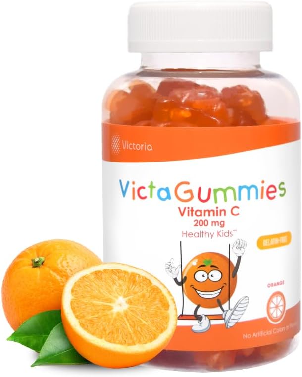 Dr. T VictaGummies C-vitamin Gummies x3 - immunforsvar for børn - naturligt smag, Vegan (1)