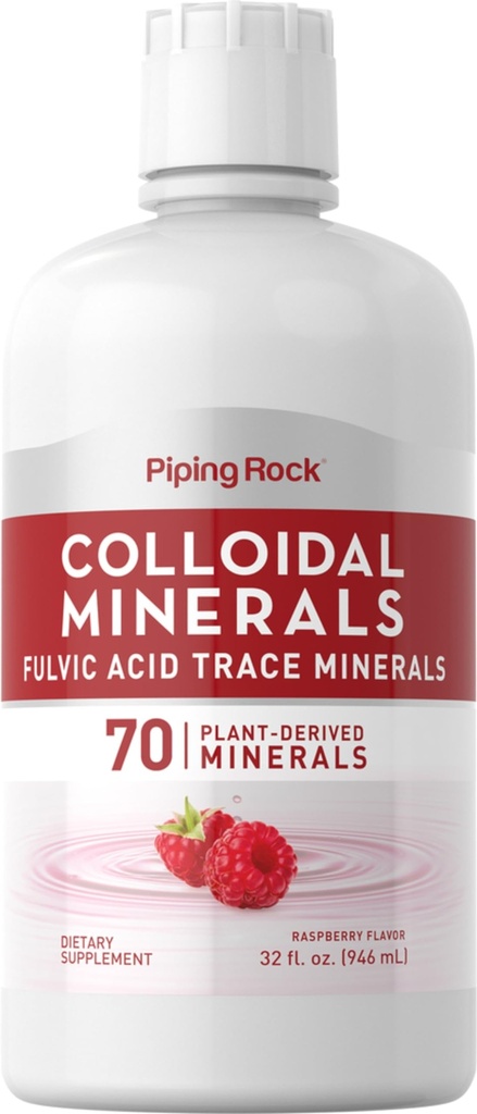 Piping Rock Kolloide Minerals Flydende 124; 32 fl oz