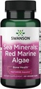 Swanson Aquamin Sea Minerals: Red Mineral Algae 60 Veg Kapsler