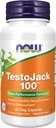 Now Foods Supplements, TestoJack ™ 100 med LJ100 ®, et potent standardiseret ekstrakt af Tongkat Ali (Eurycoma longifolia), Tribulus og ZMA ®, 60 Veg Kapsler