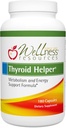 Wellness Resources Thyroid Hjælper - Natural Supplement for Metabolisme, Energi, Thyroid Support (180 kapsler)...