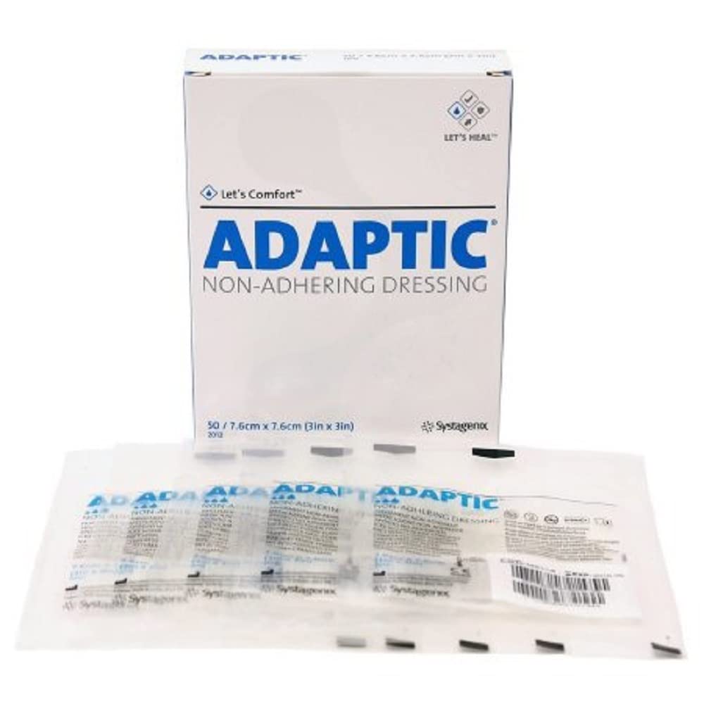 Systagenix Adaptic Non-Adhering Dressing 3" x 3" (Pack of 5)
