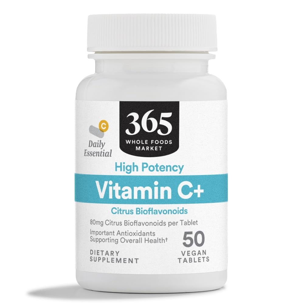 365 af Whole Foods Market, C-vitamin Complex High Potency, 50 tabletter
