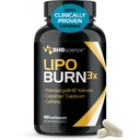 Lipo Burn Keto BHB Exogene Ketoner Supplement - BHB Science Keto Diet piller med Capsimax og koffein til Natural Energy Focus Body Skulpting & Ketosis Support - Vegetar & Non- GMO (1 måned)