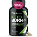 Keto BHB Exogene Ketoner Supplement - BHB Science Keto Diet piller med Patenteret goBHB og koffein til Natural Energy Focus Body Skulpting & Ketosis Support - Vegetar & Non- GMO (1 måned Tilgang)