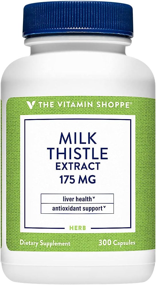The Vitamin Shoppe Milk Thistle Extract 175 MG (300 kapsler)