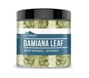 Earthborn Elements Damiana Leaf 200 Kapsler, Pure & Ufortyndet, Ingen tilsætningsstoffer
