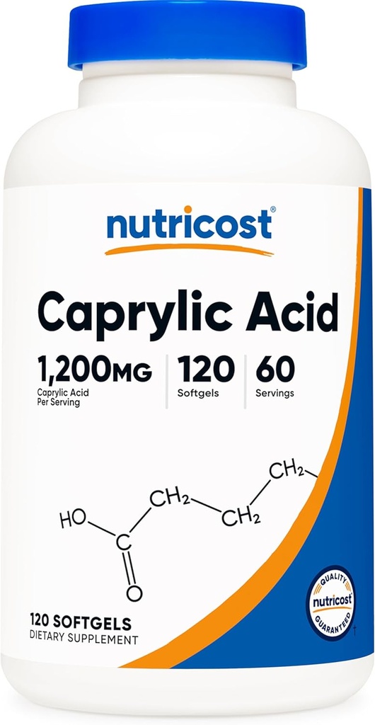 Nutricost captural acid 1200mg, 120 Softgels