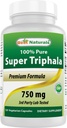 Bedste Naturals Triphala 750 mg 120 Vcaps