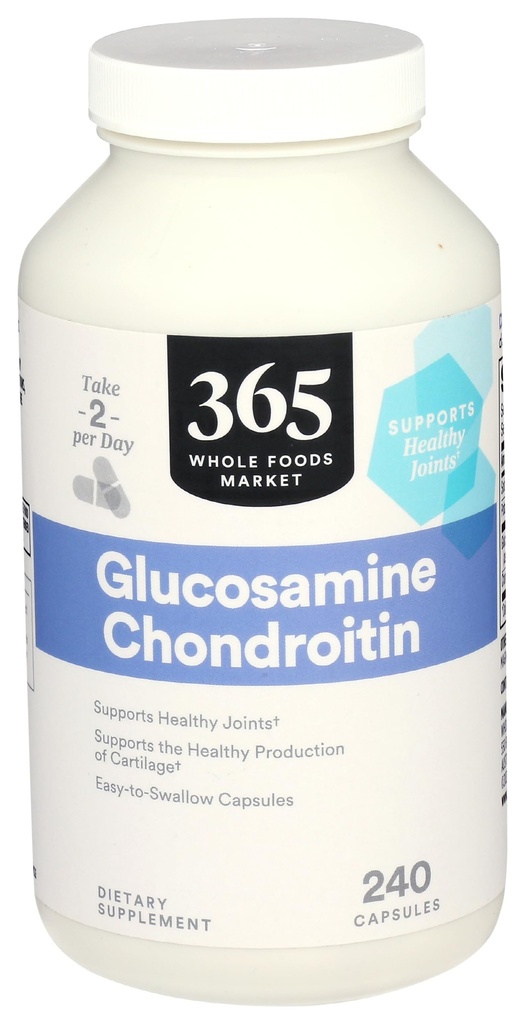 365 af Whole Foods Market, Glucosamine Chondroitin, 240 Count