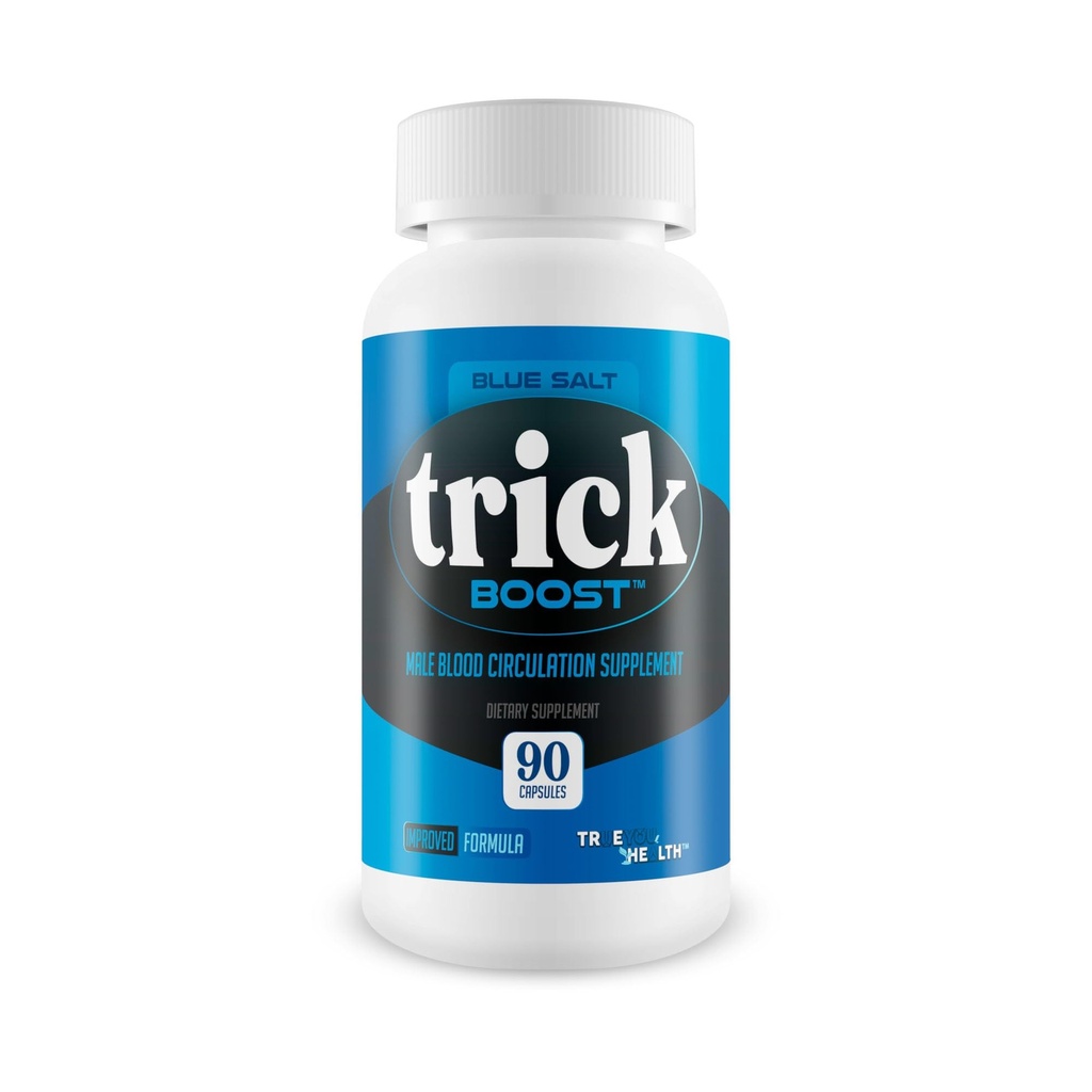 Blue Salt Trick Boost - Our Best Blood Flow Supplement - Poor Circulation Support - Better Blood Flow Care - Blood Circulation Titan Boost Dietary Supplement - Advanced Blood Flow 7 Simple Salt Trick