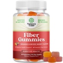 Tasty Prebiotic Fiber Gummies for voksne - High Fiber Supplement Gummies Vitaminer for voksne med Prebiotic Opløselige Chicory Root for Immunitet og fordøjelsesstøtte - Ikke GMO Vegan Halal 30 Greve