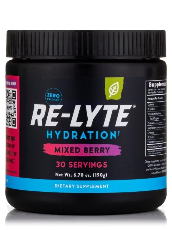 Generic Re-Lyte Electrolyte Drink Mix Mixed Berry 30 Servings 6.70 oz.