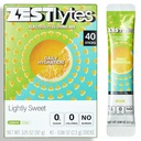 40 Sticks Low Sodium Sugar Free & 0 Calorie Electrolyte Hydration Packets, Lightly Sweet Electrolyte Powder Drink Mix, Liquid Daily IV Flavors | Lemon
