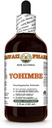 Yohimbe (Pausinystalia Yohimbe) Dry Bark Glycerit, Lavet i Hawaii, All Natural, Vegan, Lab Testet Alkohol- Free Liquid Extract - 4 fl.oz
