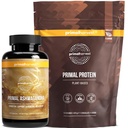 Primal Harvest Daily Two-Step Routine | Ashwagandha + Protein | 2 Pack | 30 Day Supply