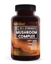 BioEmblem Mushroom Complex - 10: 1 Styrke og 7 Arter - Lions Mane, Reishi, Cordyceps, Chaga, Maitake, Shiitake Mushroom Supplement - Immunitet, Energi & Fokus, Brain - Non-GMO, Vegan - 90 Caps