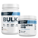 Transparent Labs Bulk Pre-Workout Powder (30 Servings, Peach Mango) & Creatine HMB (30 Servings, Unflavored)