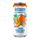 Leisure Hydration, Refresher Electrolyte Tropical Mango, 16 Fl Oz